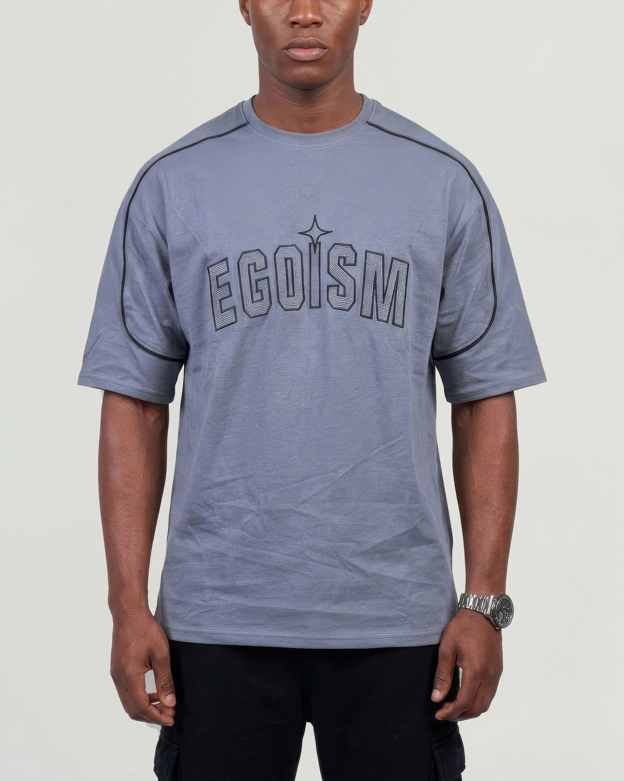 EGOISM - Blue-Gray T-Shirt
