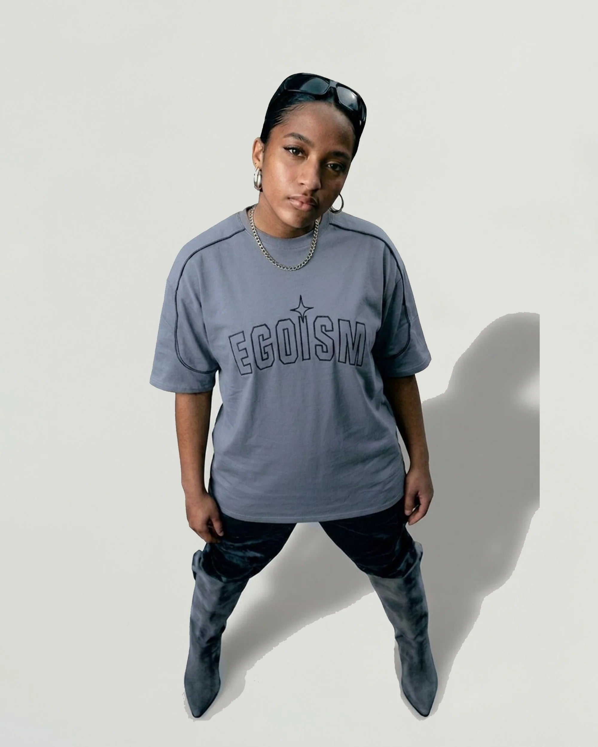 EGOISM - Blue-Gray T-Shirt